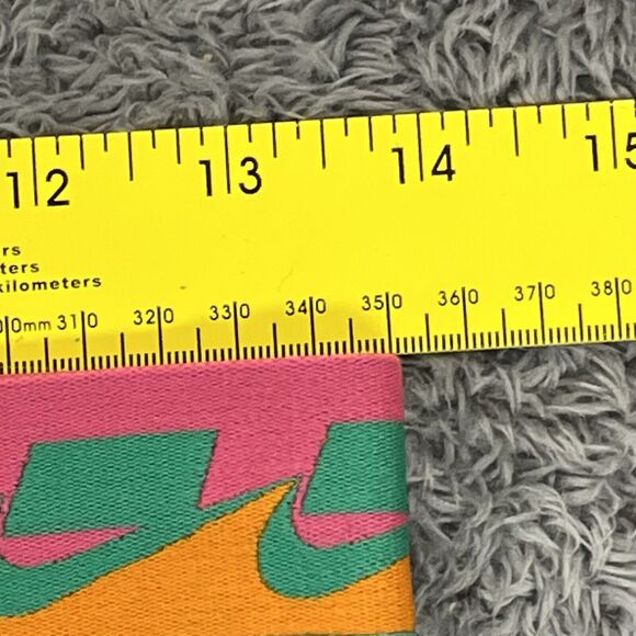 Nike Leggings Womens Small Black Rainbow Striped Athletic Ankle Stretch - Picture 7 of 12